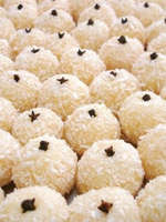 Brigadeiro Chocolate Balls, Beijinho Coconut Balls, Milk Balls, frozen Brazilian specialty dessert 225g thumbnail 4
