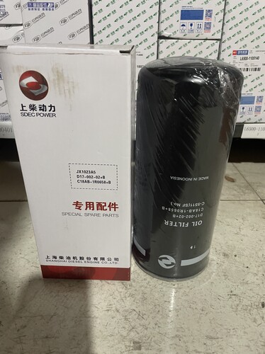 D17-002-02+B JX1023 C18AB-1R0658+B上柴6114D9机油滤芯滤清器