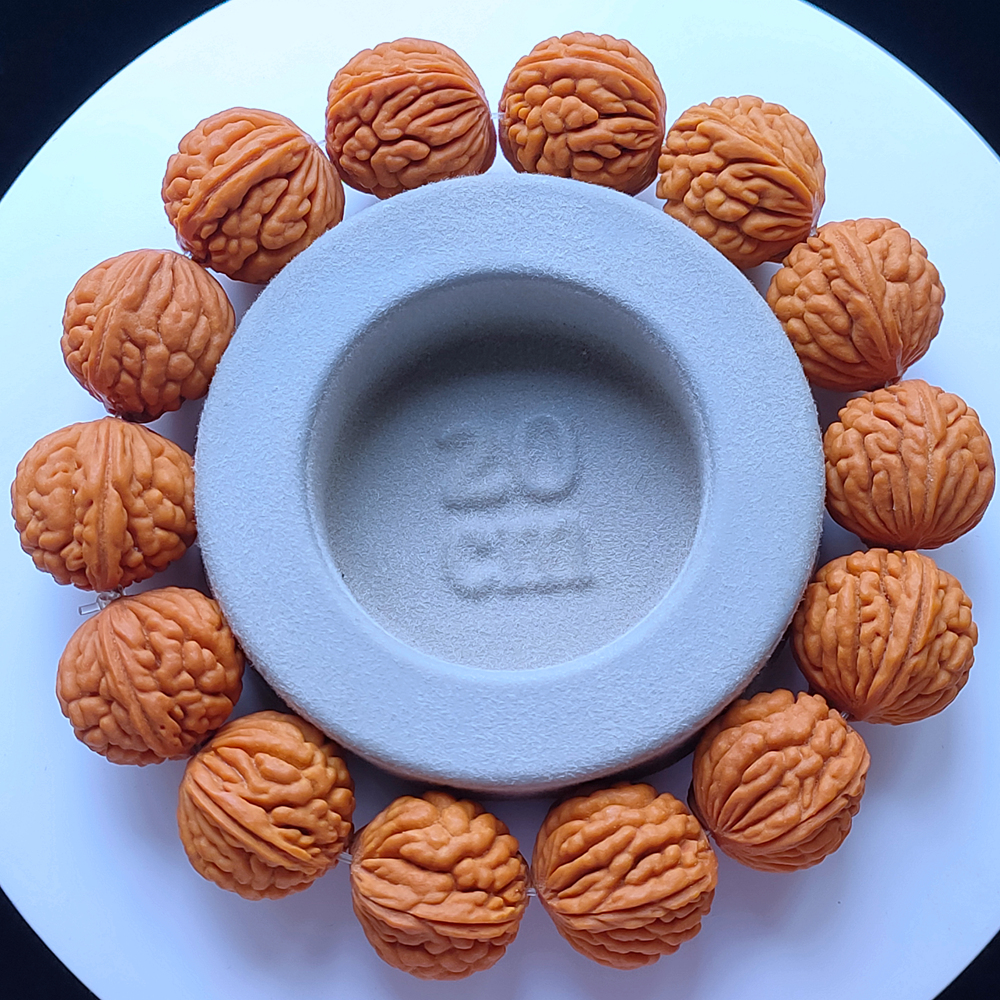 桃核龙纹精品男女款荔枝纹新品