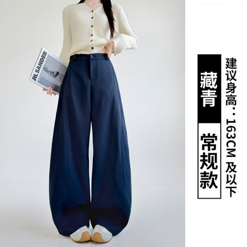 复古阔腿裤高级感美式工装裤