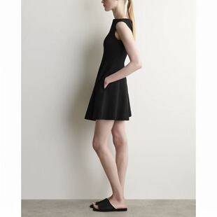 CS女装 修身版型短款连衣裙短裙小黑裙2026夏季新品1343677001