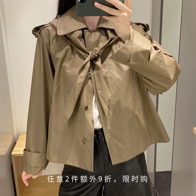 通勤时尚潮流25年早秋风衣外套