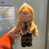 24cm西班牙土豆娃娃mia公仔裸娃套装 华德夫女孩跨境工厂直销DIY娃