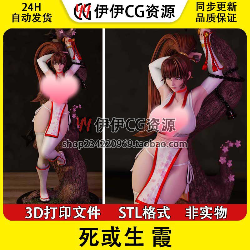 死或生 女忍者 Kasumi 霞 +NSFW 多体版 3D手办打印模型stl文件