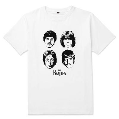 vintage披头士乐队朋克短袖t恤