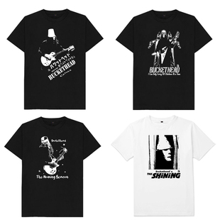 穿这个练琴会很厉害吗桶哥吉他 坑爹T恤纯棉buckethead枪花短袖潮