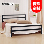 铁艺床铁床铁架床1.8米双人床单人床公主床环保儿童床钢架床1.2米