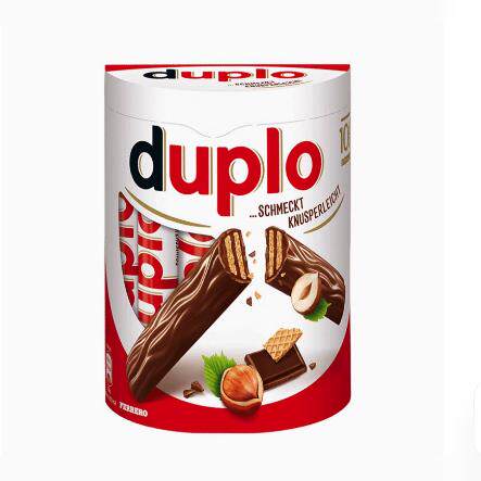 2025新品包邮duplo费列罗榛子威化巧克力棒182g果仁夹心独立零食
