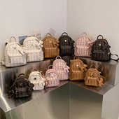 潮时尚 ins超火迷你小背包2026新款 双肩包女韩版 学生书包百搭小包