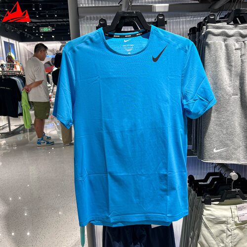 Nike耐克男装2026秋款AeroSwift透气速干健身运动短袖 HJ3378-418