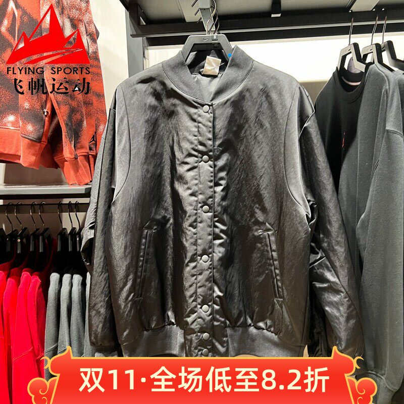 耐克女子2025春款Oversize风简约运动休闲保暖夹克外套HJ0972-010