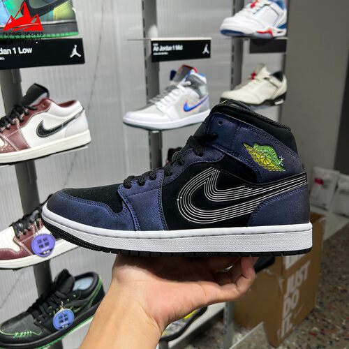 耐克男鞋2026冬Air Jordan 1经典复古高帮篮球运动板鞋IX6374-001