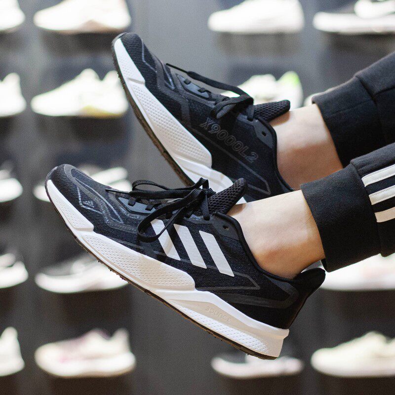 阿迪达斯男鞋2021夏季新款低帮透气训练缓震运动休闲跑步鞋FX8384 - 搜又搜