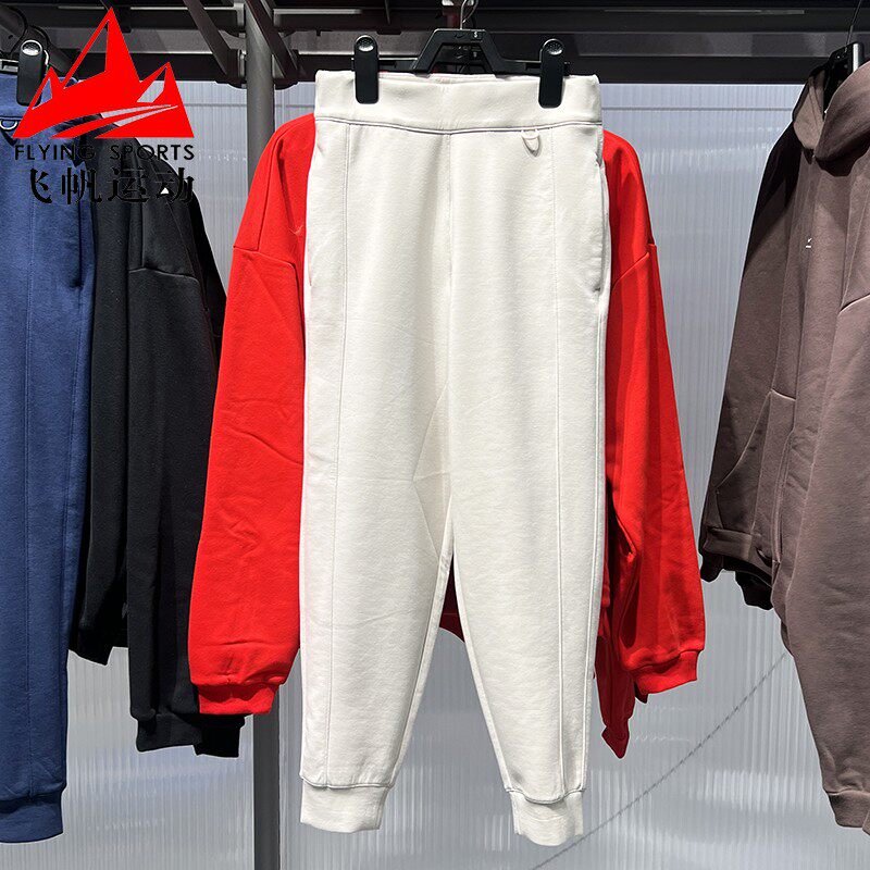 耐克女裤2026春款速干超感柔软健身训练束脚九分运动裤HQ8185-104