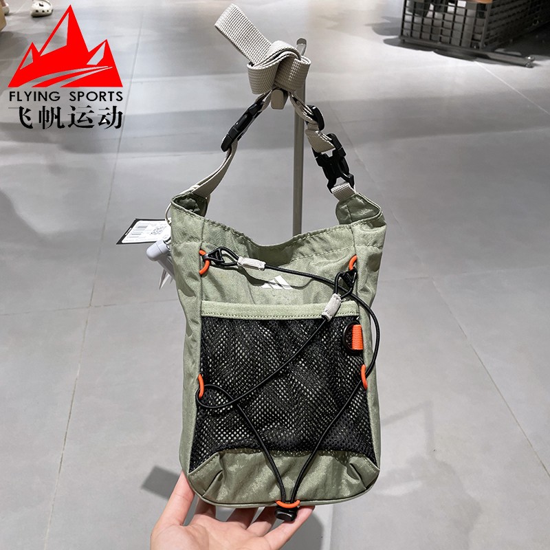 阿迪达斯男女包2025秋款户外小巧可调节健身运动斜挎单肩包KC0239