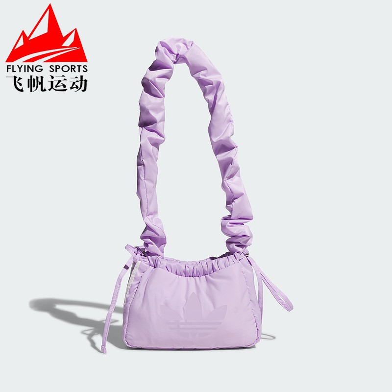 阿迪达斯三叶草女包2025冬时尚百搭小包休闲运动单肩手提包KF2520