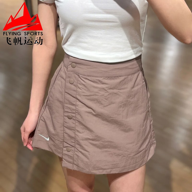 耐克女子裤裙2025夏梭织速干透气修身百搭休闲运动短裤HM6980-214