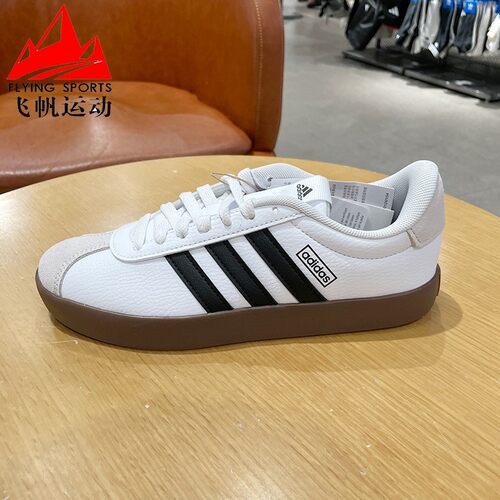 阿迪达斯女鞋2025秋VL COURT 3经典T头德训鞋百搭运动板鞋 KJ4000