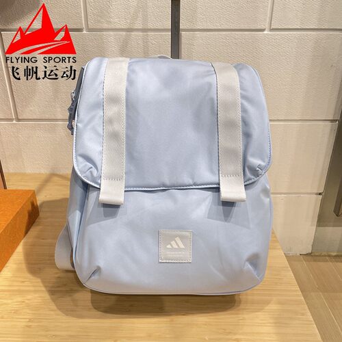 阿迪达斯女包2025夏季迷你时尚百搭翻盖休闲运动休闲双肩包JY4772