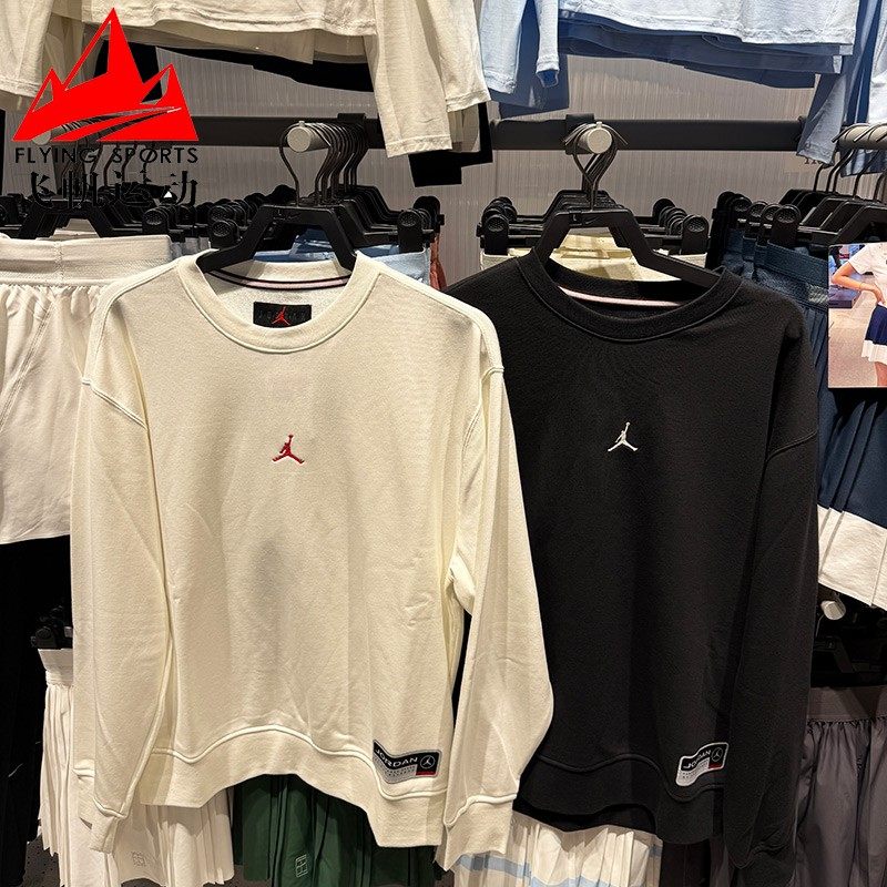 耐克男装2025冬季针织毛圈运动休闲圆领卫衣套头衫IO7830-010-133