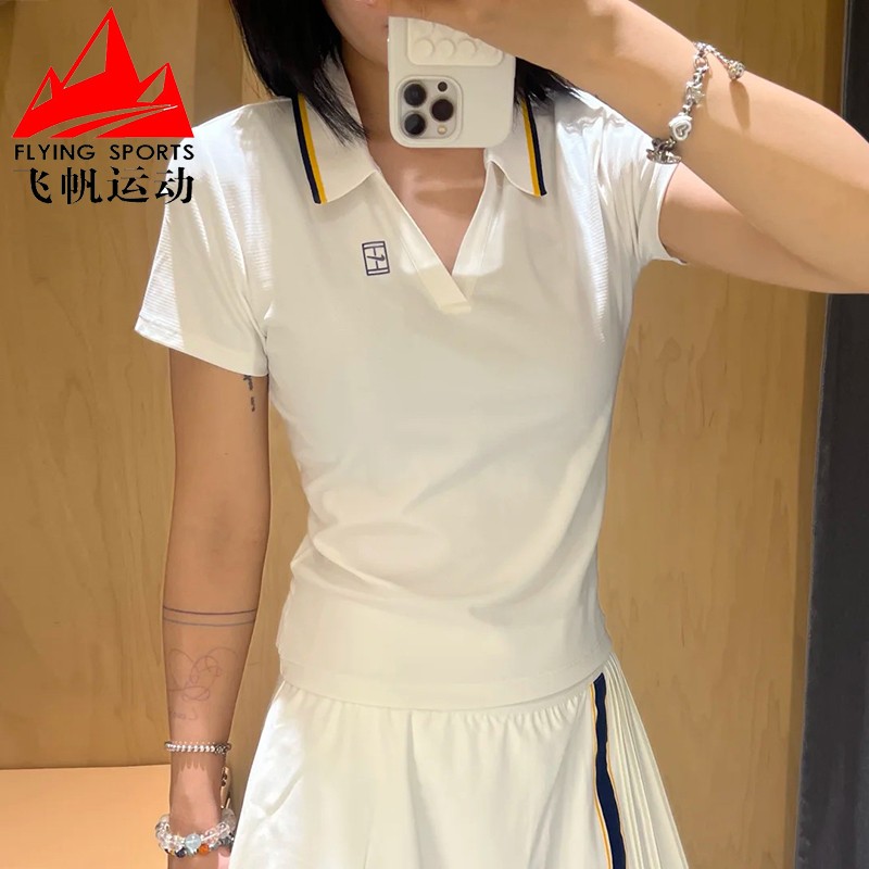 Nike耐克女装2025秋季速干网球翻领运动短袖POLO衫上衣IW1210-133