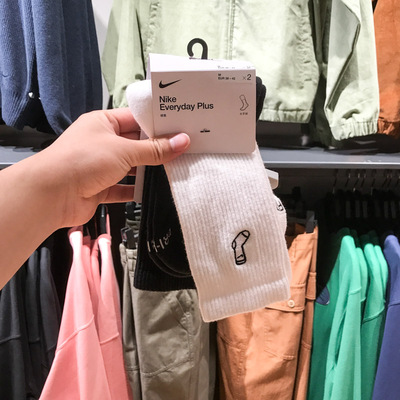 耐克中筒袜速干吸汗舒适中筒袜