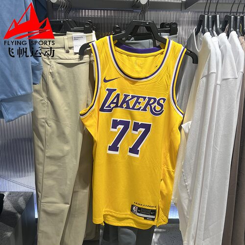 Nike耐克男装2026春新款洛杉矶湖人队篮球运动背心T恤 DN2009-741