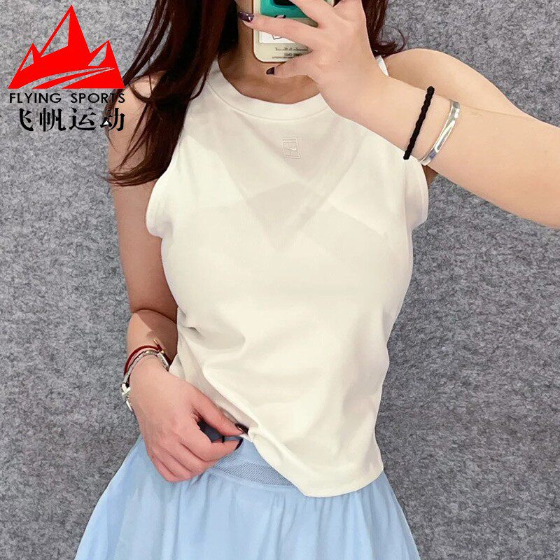 耐克网球背心女2026夏季速干透气修身运动训练T恤上衣 FZ6658-100