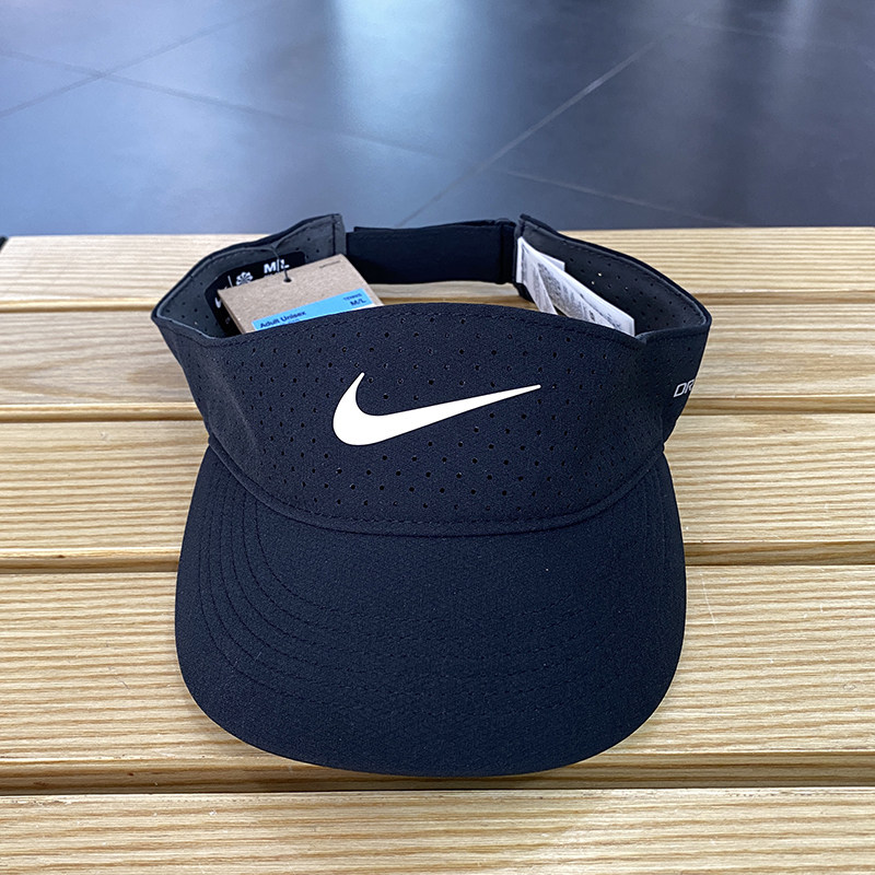 耐克男女帽2024夏款时尚潮流速干空顶遮阳棒球帽空顶帽fb6443-010