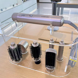 吹风机展示架支架直板夹展示架理发店美容美发负离子展示架