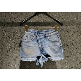 2022夏季 真丝牛仔短裤 国内女款 6W2JJ2270000 新款