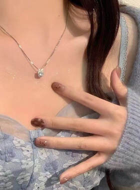 项链女生轻奢小众高级设计感2025年新款锁骨饰品颈链choker项链