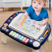 儿童画板彩色磁性写字板一两三周宝宝1 3岁男孩4女礼物益智玩具