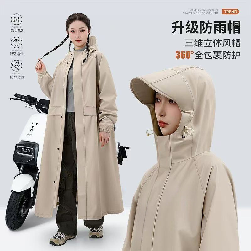 雨衣电动车长款全身防暴雨成人