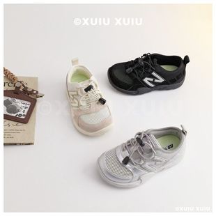 兒童機(jī)能板鞋 春夏透氣單網(wǎng)聯(lián)名明星款 美式 溫州鞋 戶外 XUIU