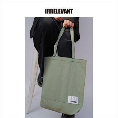IRRELEVANT托特包中性极简大容量