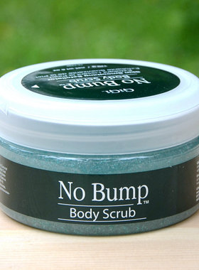 GiGi No Bump 去角质身体磨砂膏WAX护理避免毛发内生长