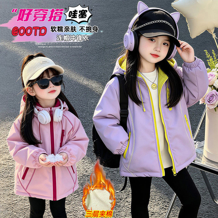 有帽不可拆女实拍有模特12个月棉袄/棉服