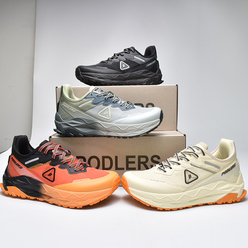 PODLERS情侣4E宽减震越野跑鞋