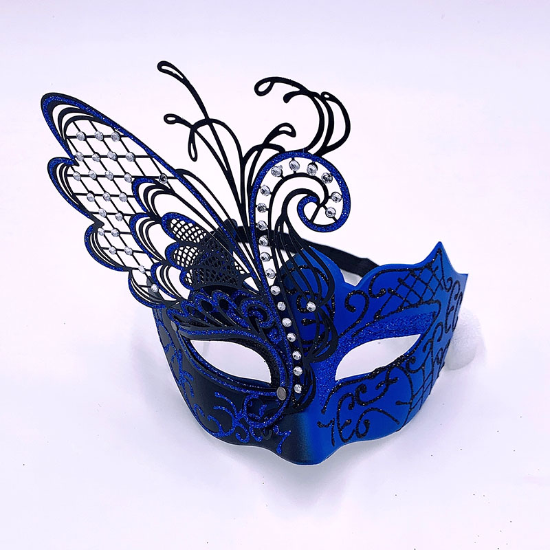 艺术化妆舞会威尼斯面具半脸女