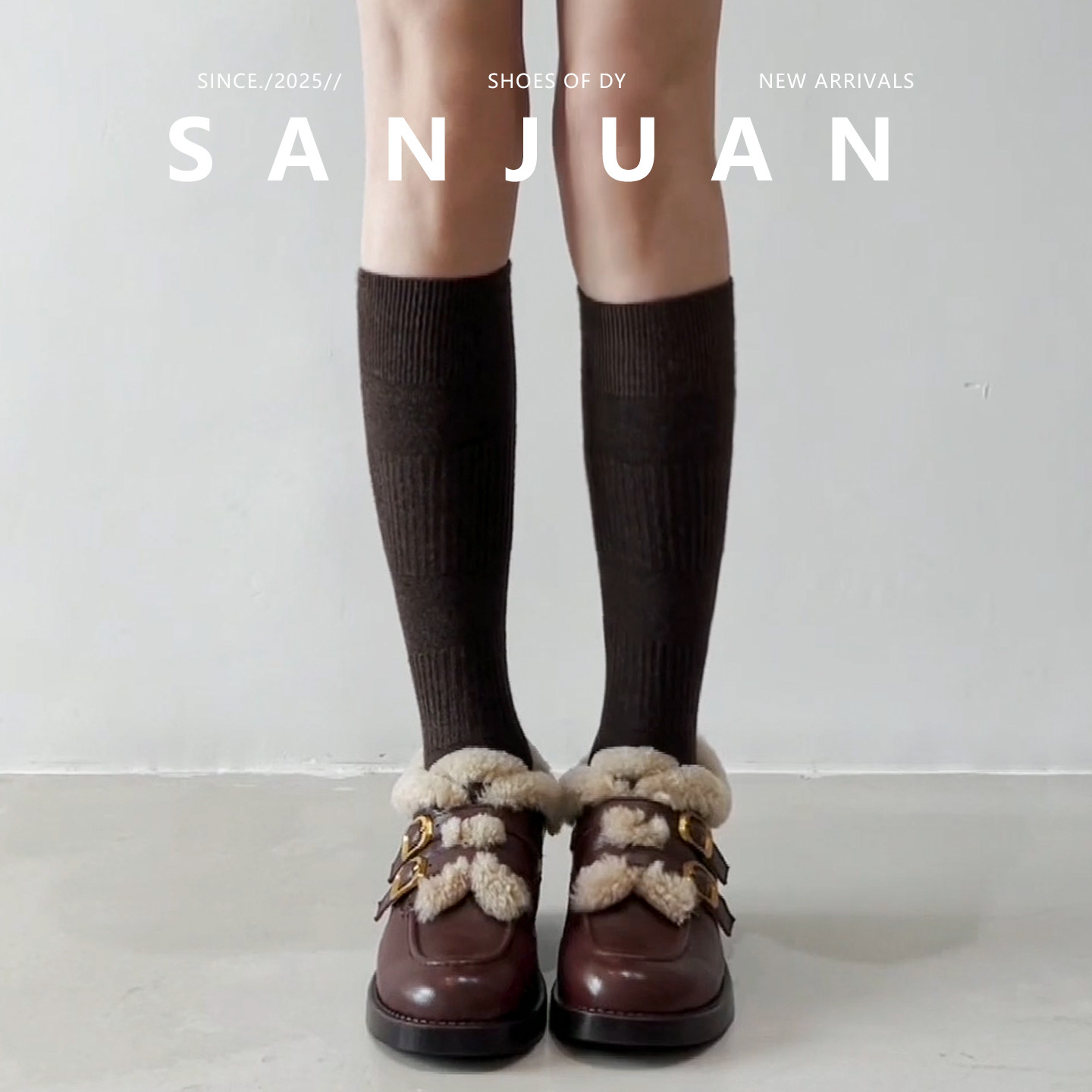 【三卷】复古百搭学院风厚底拼接小皮鞋圆头一脚蹬加绒保暖乐福鞋,女鞋,深口单鞋,淘宝优惠券,粉丝福利购,淘宝优惠卷