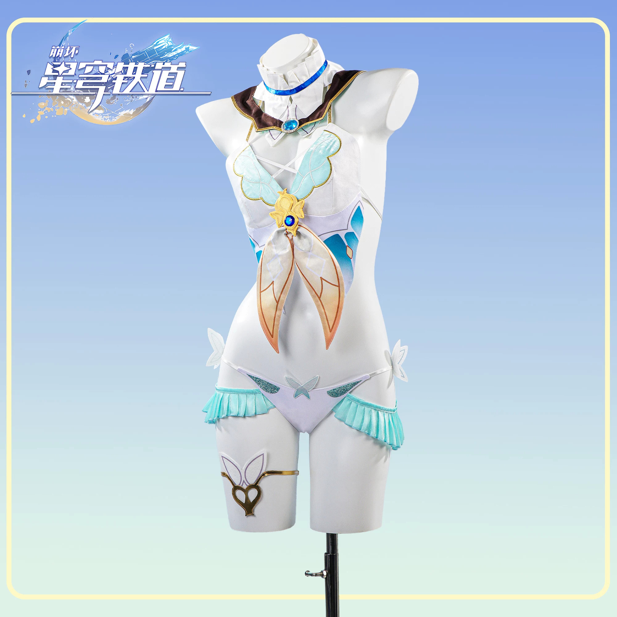 百川坊崩坏星穹铁道流萤cos泳装全套萤火虫cosplay二次元游戏服装
