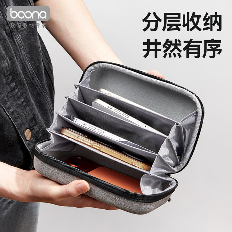 包纳大容量硬壳抗压防撞手机包图片