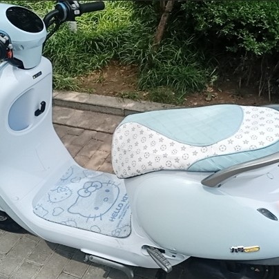 九号电动车座套Q70Q80Q85c座套防水皮革菱形耐磨透气坐垫套防晒