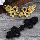 旗袍手工大盘扣民族风编织中国风纽扣大衣盘花西服礼服高档装 饰扣