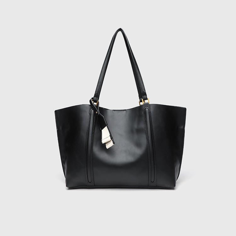 za大容量托特包女 简约手提办公文件包 高级感上班族通勤电脑包