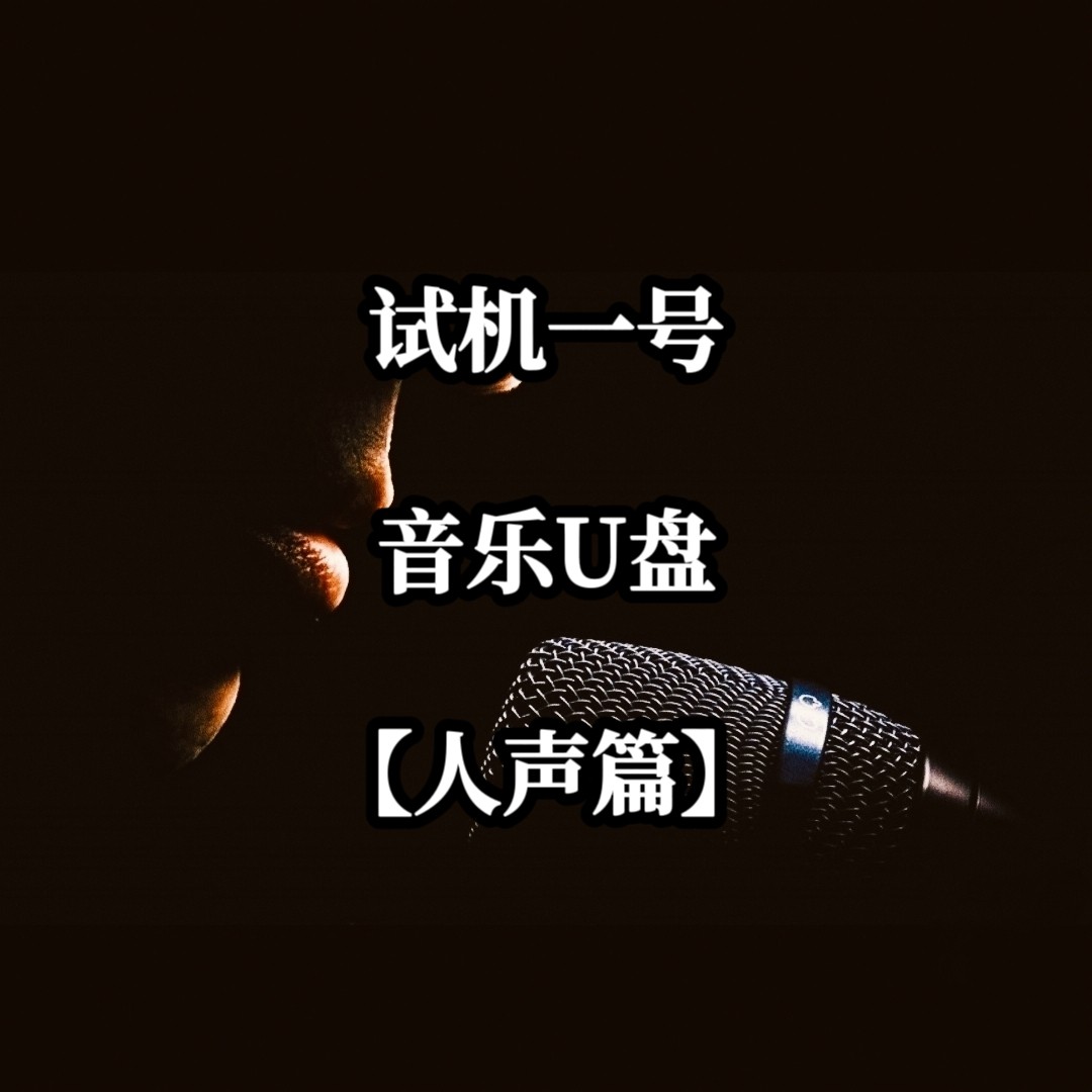 发烧级试机一号试音U盘人声篇无损立体环绕磁低音中音家用车用