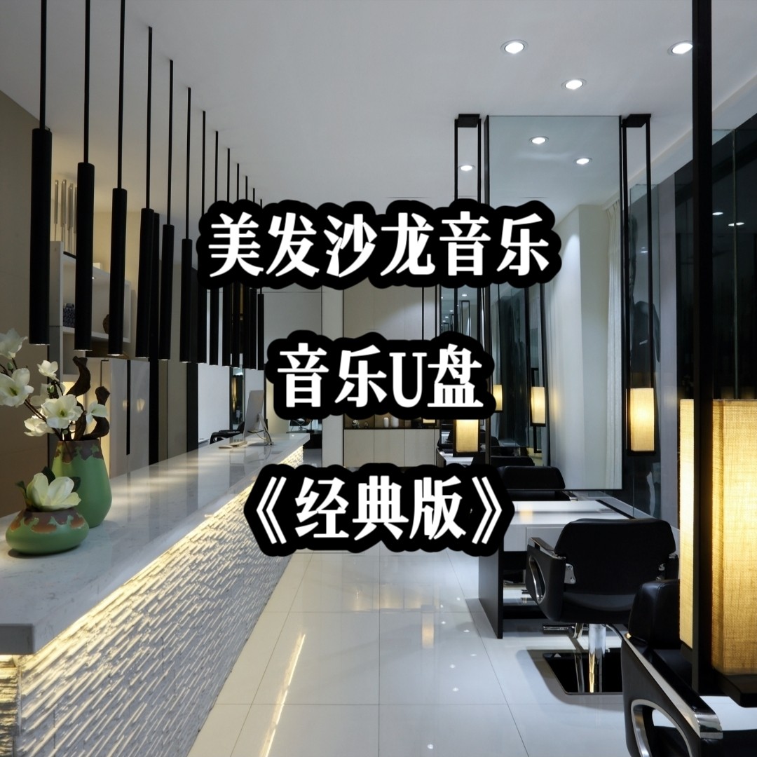 美发沙龙理发音频音乐U盘优盘高档高端私房英文立体环绕公共场所