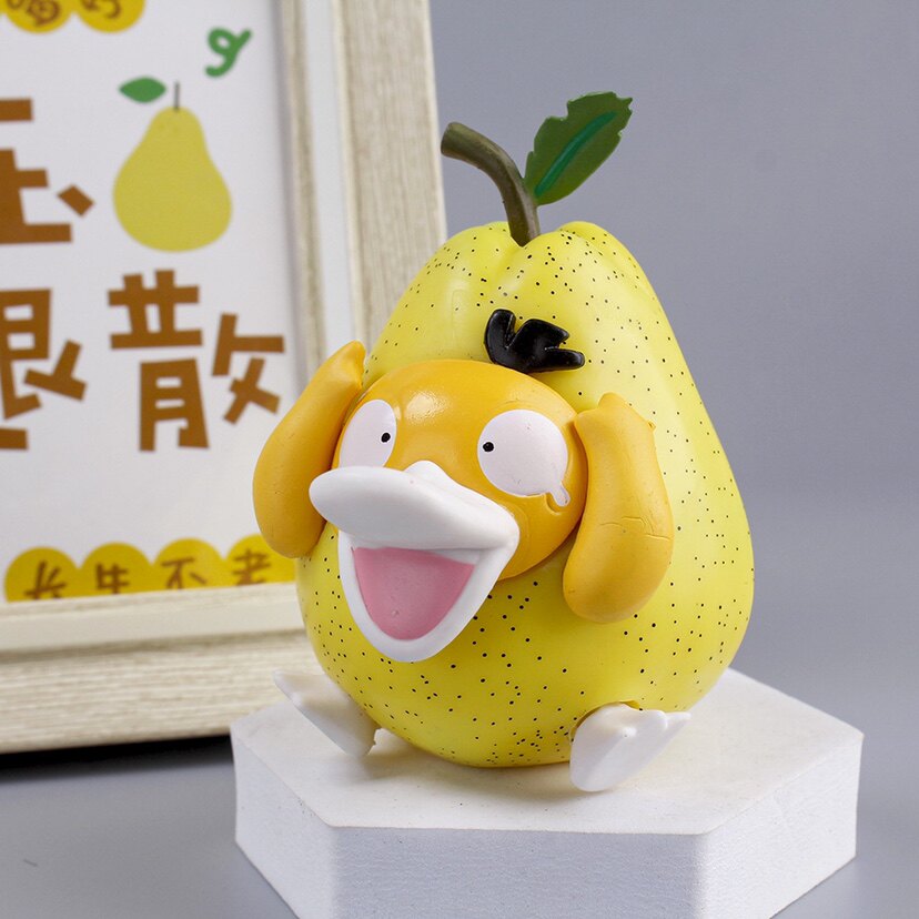 网红超萌宠物鸭梨可达鸭压力山大创意公仔玩偶礼物摆件