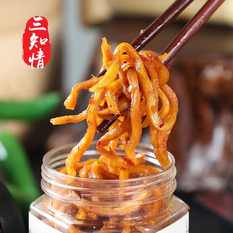 三知情香辣木瓜丝湖南正宗下饭菜图片